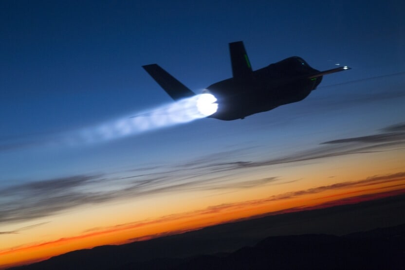 MoD Statement re F-35. Image by Lockheed Martin